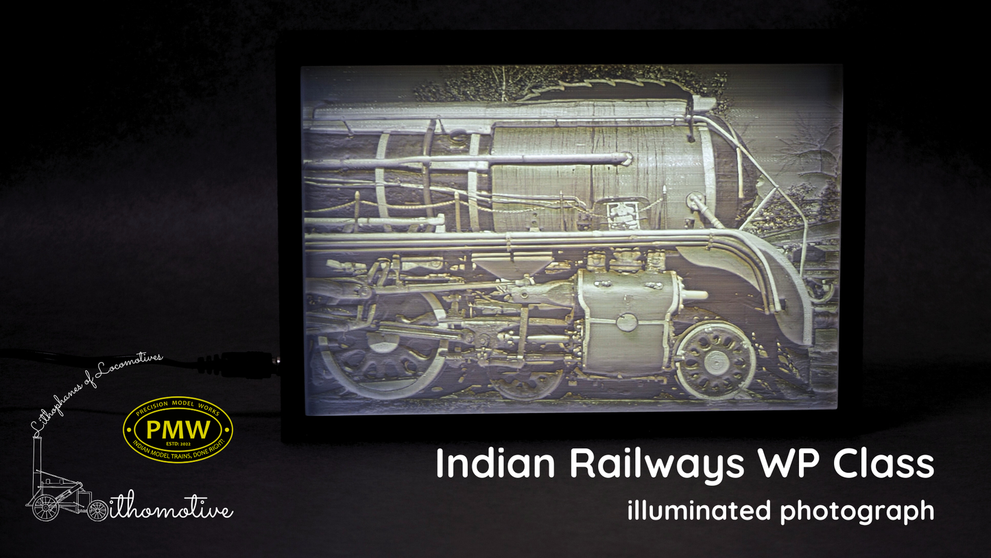 Illuminated Photograph: Indian Railways WP