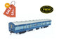 ON SALE: BEML SLR HO Scale, Free Rolling - Metal Wheels & Couplers - Blue New
