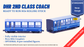 PRE-ORDER: DHR HOe 2nd Class Coach, Ready to Run