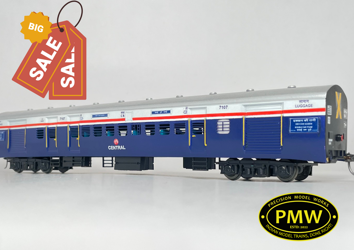 ON SALE: DECCAN QUEEN SLR HO Scale