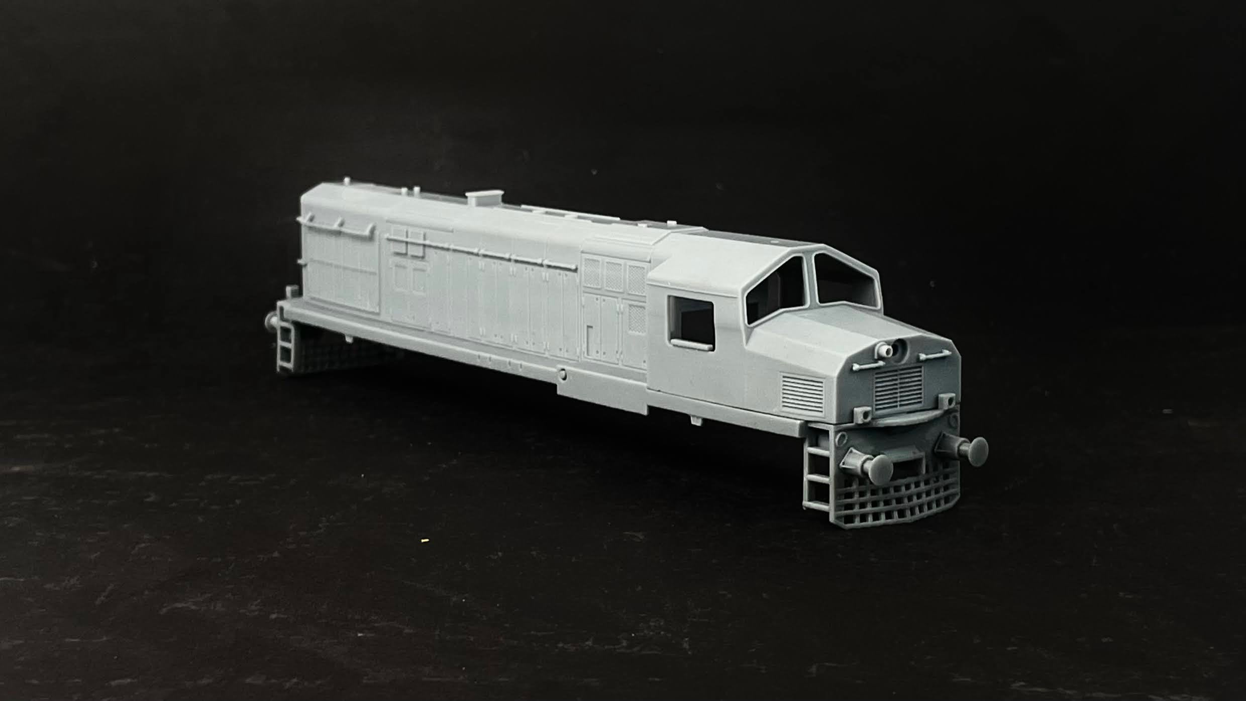 Ho Train Shell 'Jumbo' WDM2C/3A: Replacement Shell Kit For HO Atlas RSD 4/5 ...