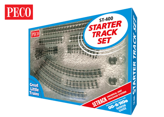 Peco ST-400 Starter Track Set - OO9/HOe