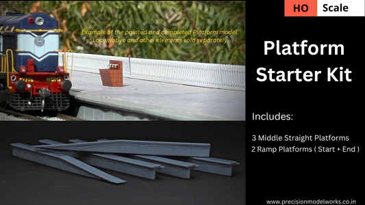 Platform STARTER Kit. UNLIMITED FREE TEXTURE | HO Scale