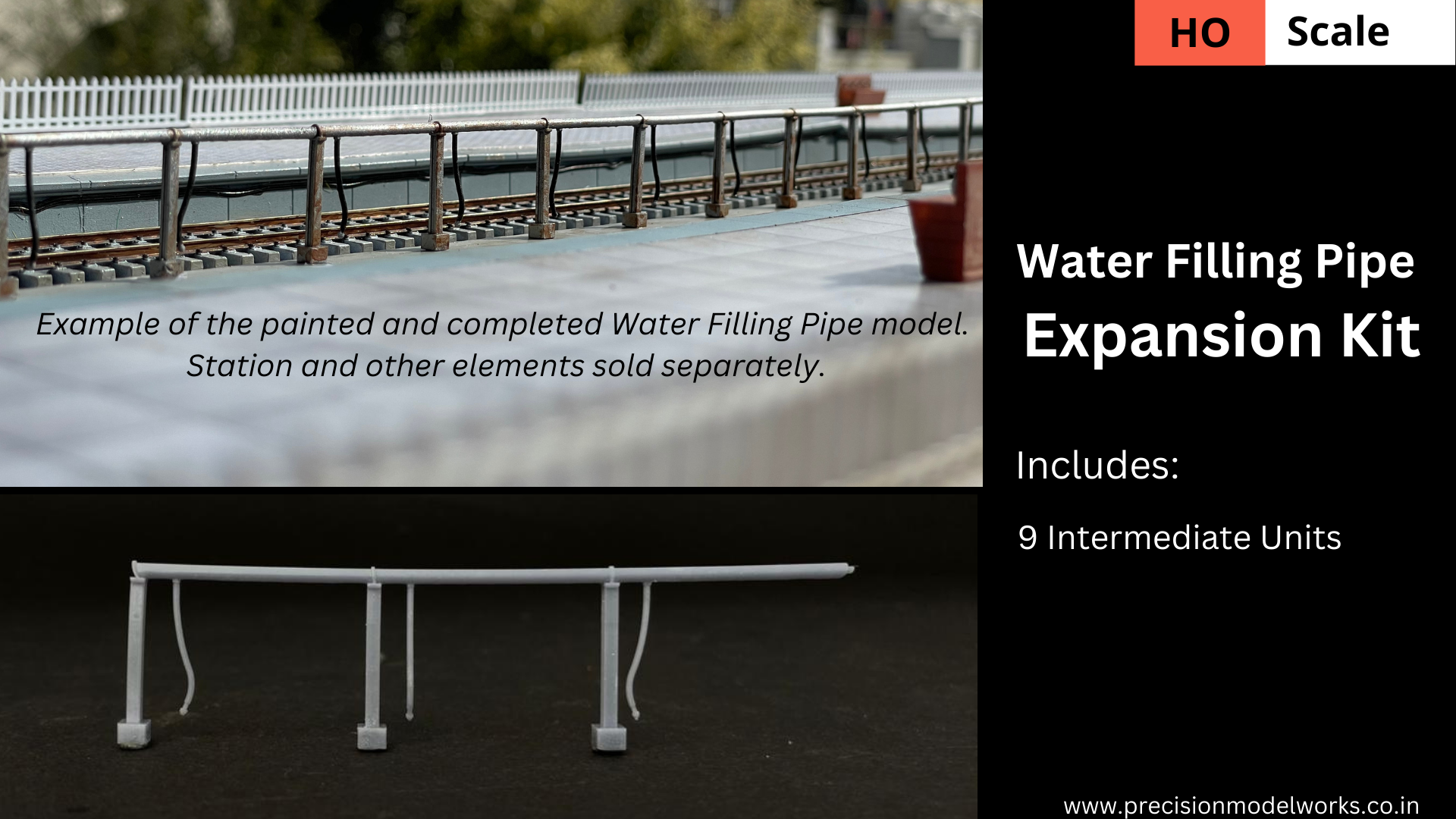 Water Filling Pipe EXPANSION Kit | HO Scale – Precision Model Works