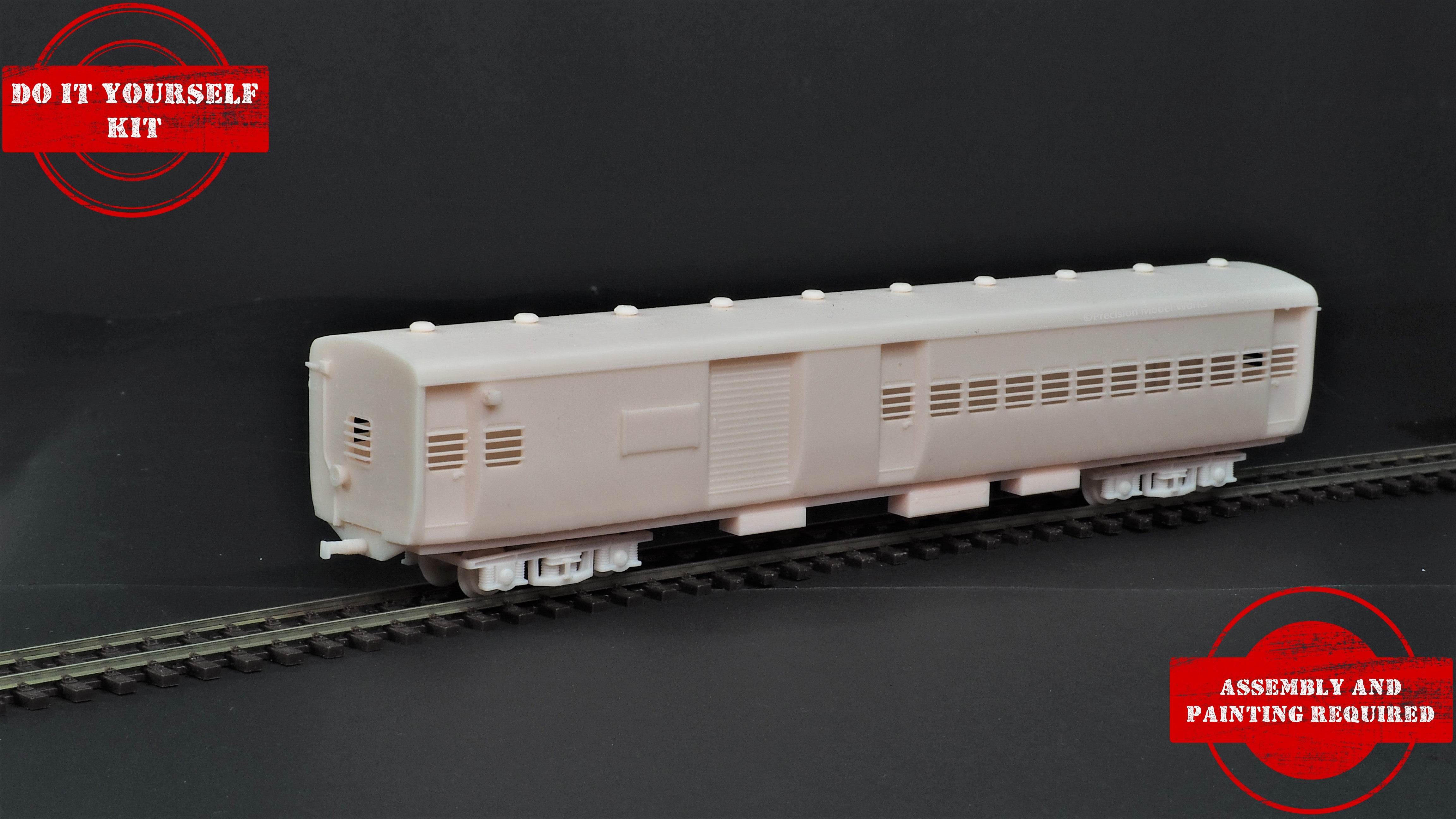MG Passenger Coach Kit - SLR - HOm Scale (1:87) – Precision Model Works
