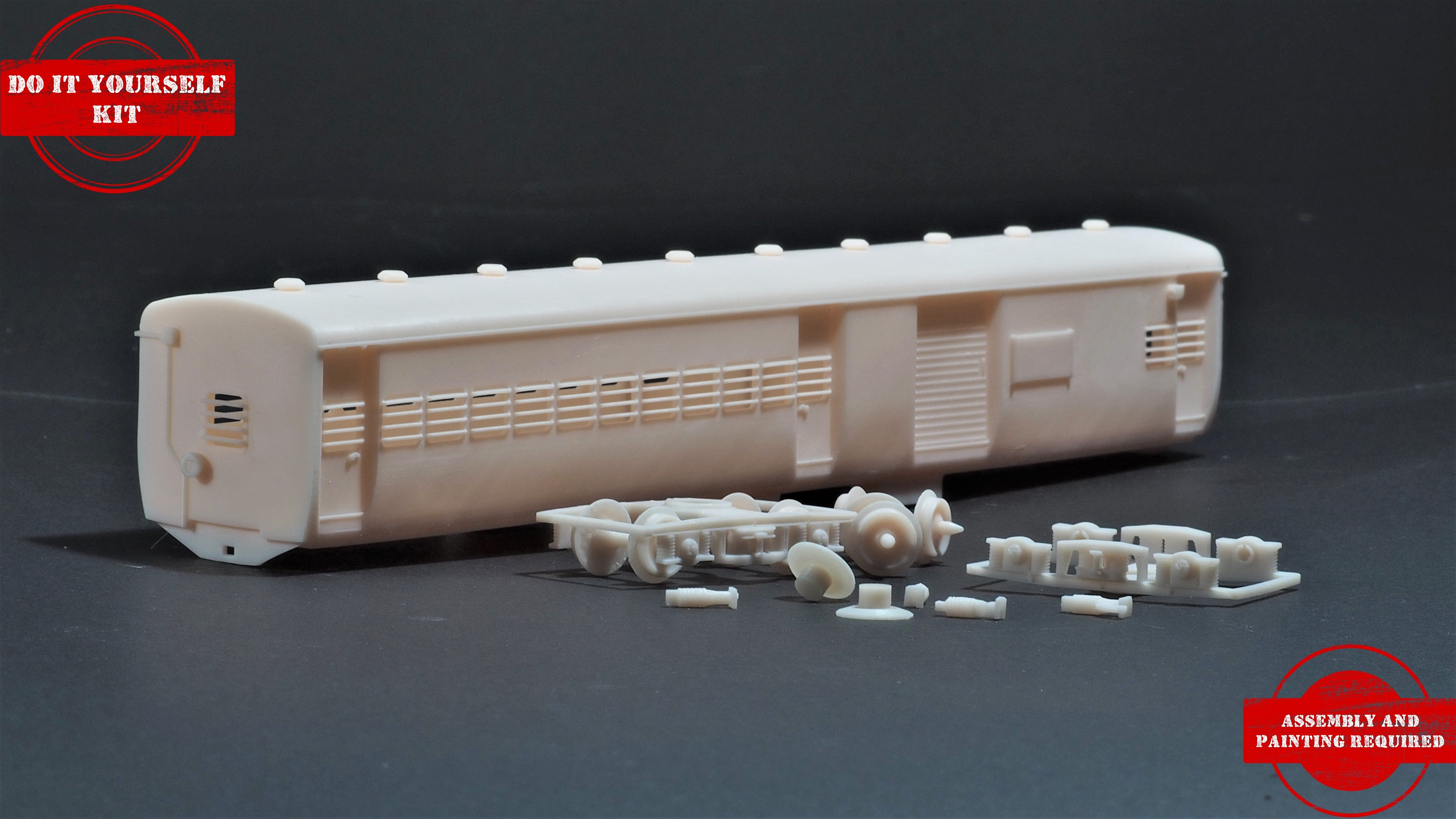 MG Passenger Coach Kit - SLR - HOm Scale (1:87) – Precision Model Works
