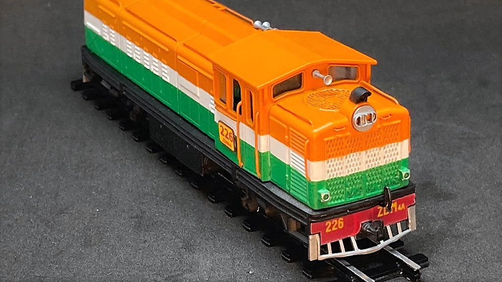 Special Edition Display Model: Moti Bagh ZDM4A in Tri-colour Livery