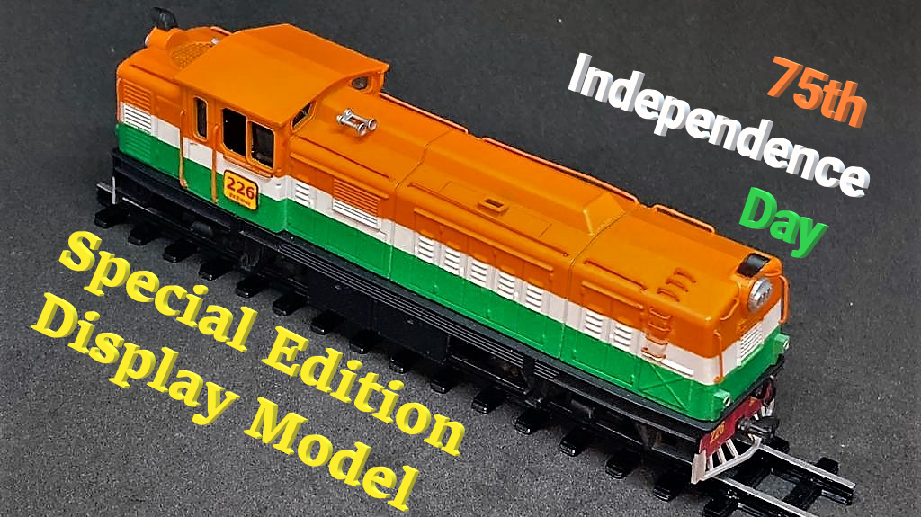 Special Edition Display Model: Moti Bagh ZDM4A in Tri-colour Livery