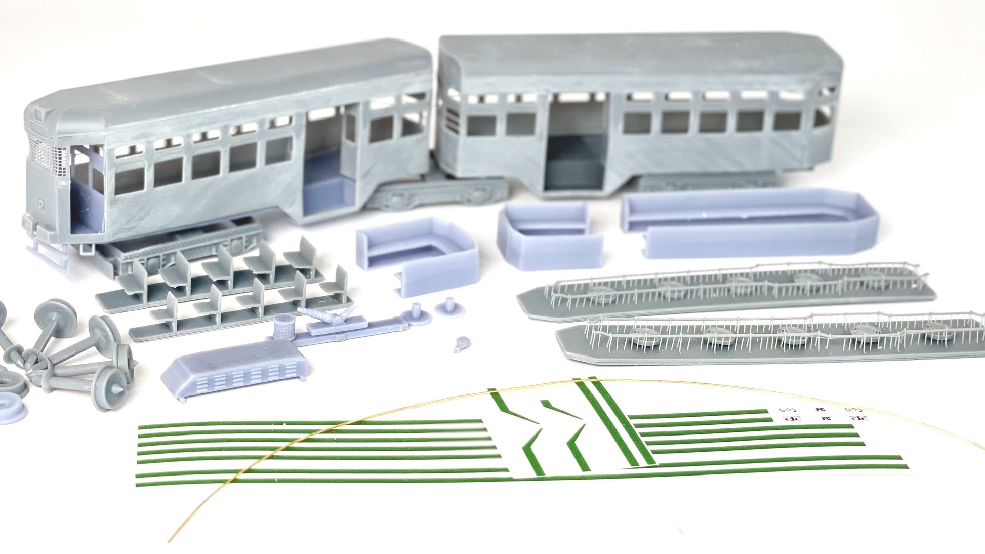 Calcutta Tram Kit HO Scale